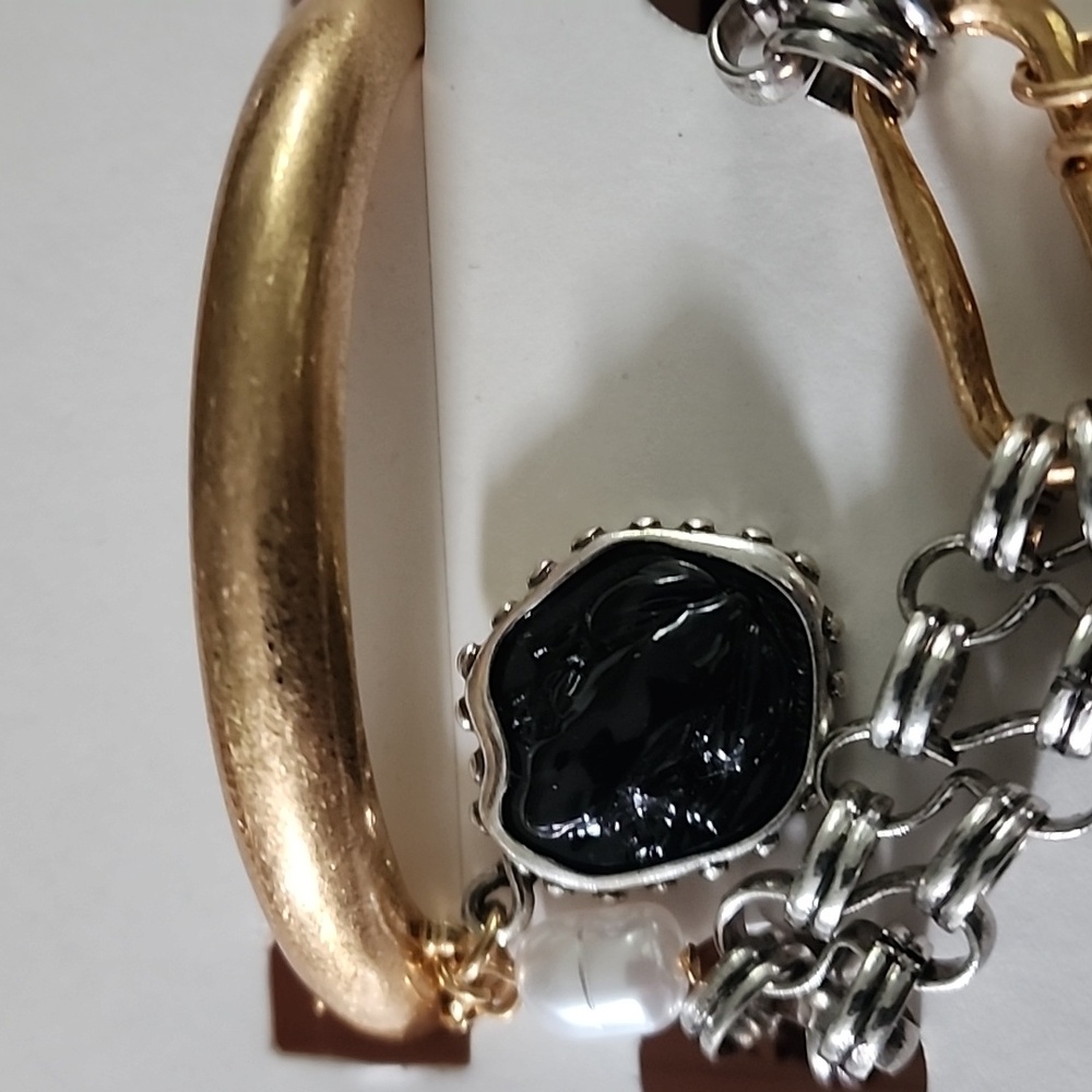 ZARA Two Pack of Medallion Charm Bracelet - Picture 7 of 11